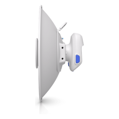 UBIQUITI - Antena Direccional Tipo Plato / 26 dBi / Frecuencia 5150 a 6875 MHz / Resistencia Viento 200 km/h (124.3 mph) / IPx6 / Montaje Directo Radio