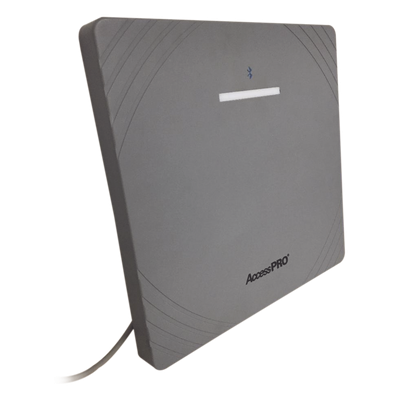 ACCESSPRO - Lector RFID UHF / Alcance 12 m (39.4 ft) / Antena 12 dBi / Bluetooth / Wiegand 26 Bits / -20 a 80 °C