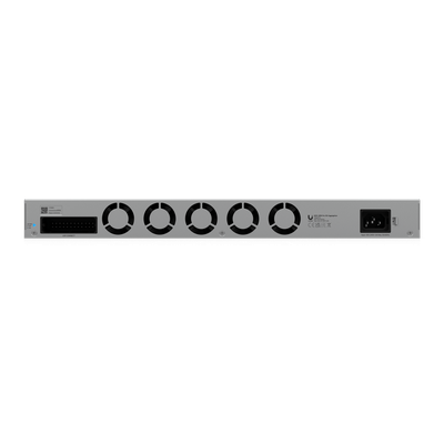 UBIQUITI - Switch de Agregación 25G / 32 Puertos SFP28 / Capacidad 1.6 Tbps / Layer 3 / Rack 1U / Pantalla Táctil 1.3"