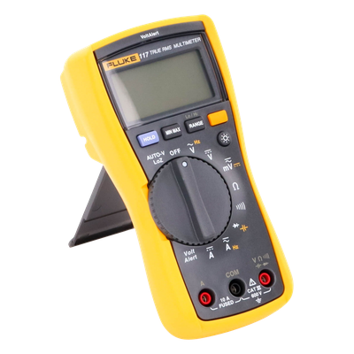 FLUKE - Multímetro Digital / Detector de Voltaje sin Contacto / CAT III 600 V / Retroiluminación LED / Autovolt LOZ / 4 Hz
