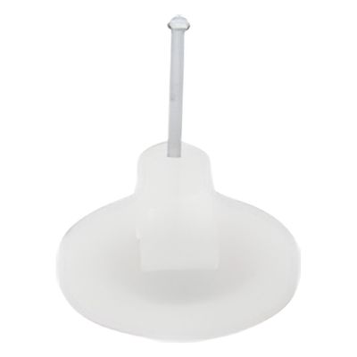 THORSMAN - Grapa para cable redondo / 5mm / Calibre 12 / Polipropileno transparente / 100 piezas
