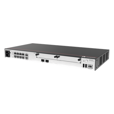 HUAWEI - Router Empresarial / 8 Puertos 10/100/1000 Mbps / 2 Puertos SFP Combo / Rendimiento 4 Gbps / Balanceo de Cargas / Hasta 700 Clientes / VPN Multiprotocolo