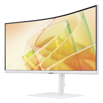 SAMSUNG ELECTRONICS - Monitor Curvo 34" / WQHD 3440x1440 / 21:9 / 100Hz / FreeSync / HDMI / DisplayPort / USB-C / VESA 100x100 / 11.2 ft x 1.2 ft x 4.1 ft