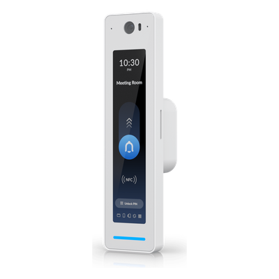 UBIQUITI - Kit de Control de Acceso / 1 Puerta / 6,000 Usuarios / IP55 / PoE++ / 5 Puertos Gigabit