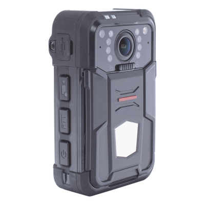 HIKVISION - Body Camera Portátil / Grabación a 2K / Pantalla 2.4" LCD / IP67 / H.265 / 32 GB de Almacenamiento / GPS / WIFI / 3G y 4G / Fotos de Hasta 30 Megapixel / Micrófono Integrado