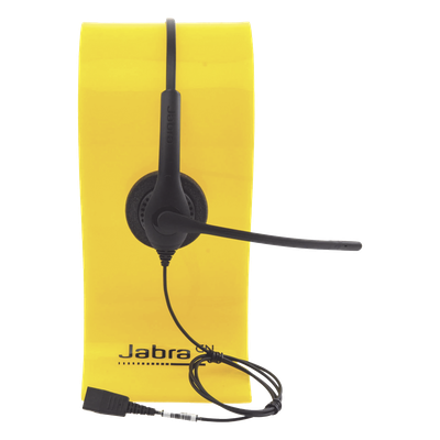 JABRA - Diadema Mono / Cancelación de Ruido / Brazo 270° / PeakStop / DSP / Espuma Transpirable