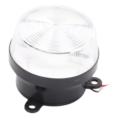 SFIRE - Estrobo de alta intensidad / 12VCC / 90 destellos/min / 68mm diámetro / 5cm alto / 2.7in diámetro / 1.6ft equivalente en altura