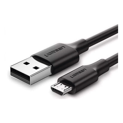 UGREEN - Cable USB-A a Micro USB / 2 Metros (6.56 Pies) / Carga Rápida 18W / USB 2.0 480Mbps / 5,000 Flexiones / Conectores Niquelados