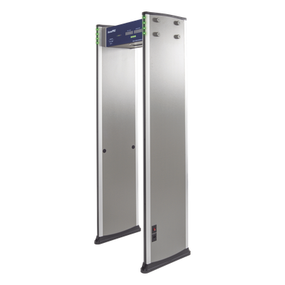 ACCESSPRO - Detector de metales de 6 zonas/ Uso en Interior/ Contador de alarmas y Personas