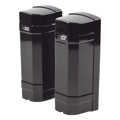 SFIRE - Detector Perimetral de Doble Rayo Infrarrojo / Alcance 60 m (196.9 ft) Exterior / 180 m (590.6 ft) Interior / IP65 / 4 Frecuencias Ajustables / Tiempo de Respuesta 12-250 ms