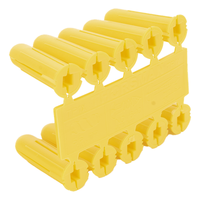 THORSMAN - Taquete de Fijación / Doble Expansión Multidireccional / Tornillo 8 mm x 1" (25.4 mm) / 100 Piezas / Carga 50 kg / Rango Térmico -50°C a +80°C