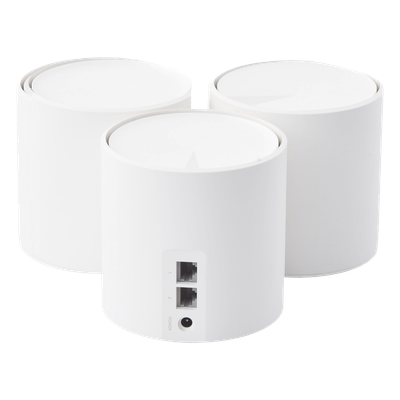 TP-LINK - Sistema Mesh Wi-Fi 6 / AX1800 Mbps / 4 Streams / 2 Puertos Gigabit WAN/LAN / 2 Antenas Internas / Cobertura Interior