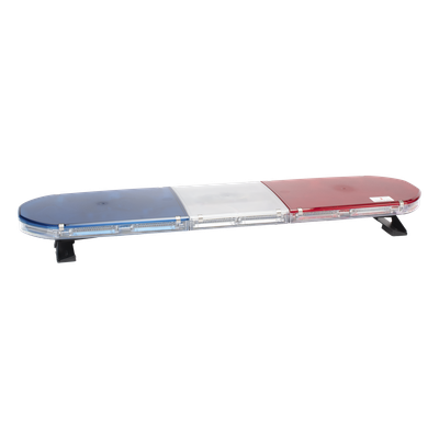 ECCO - Barra de Luces LED / 300 LED / Dual Color Frontal Rojo/Blanco y Azul/Blanco / Trasero Rojo/Ámbar y Azul/Ámbar / 47 Pulgadas / 48 Patrones de Destello / -30 a 50 °C