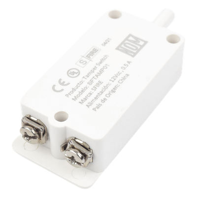 SFIRE - Switch de Tamper NC / Contactos de Plata / 12 VDC / UL y CE / 18-24 AWG