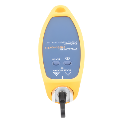 FLUKE NETWORKS - Localizador Visual de Fallos / VFL / 650 nm / Multimodo y Monomodo / Alcance 3 km (9,842 ft) MM / 4 km (13,123 ft) SM / Adaptador 2.5 mm SC/ST/FC