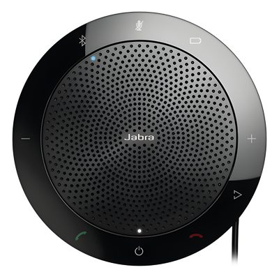 JABRA - Speak 510, Altavoz portátil con micrófono integrado, de gama media ideal para conferencias de audio, certificado Microsoft Skype Empresarial (7510-109)