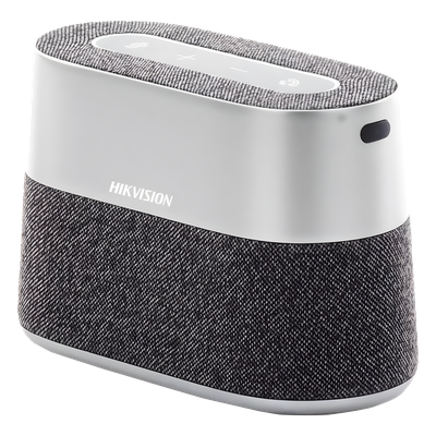 HIKVISION - Micrófono y Bocina para Videoconferencia / 8 Micrófonos Omnidireccional 360° / Bluetooth 5 m (16.4 ft) / Cancelación de Eco y DNR / USB-C Plug-and-Play / Compatible con Zoom, Webex, Skype