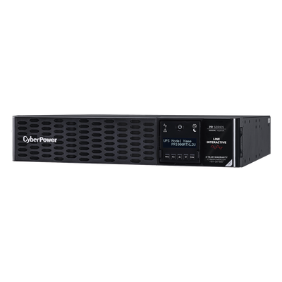 CYBERPOWER - UPS / 1000 VA / 1000 W / Línea Interactiva / Onda Senoidal Pura / Torre o Rack 2 UR / 8 Tomas NEMA 5-15R / 120 Vca
