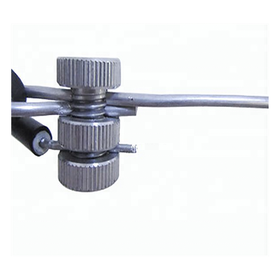 SFIRE - Abrazadera para Cerco Eléctrico / Aleación de Aluminio / Apriete Manual Sin Herramientas / Múltiples Cables / Alto Voltaje
