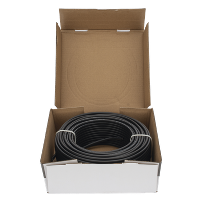 EPCOM POWERLINE - Cable Fotovoltaico / 6 mm² (10 AWG) / 2000V / Cobre Estañado / Rollo 50 m / Resistencia UV y Ozono / -40°C a 120°C / UL 4703 y TUV