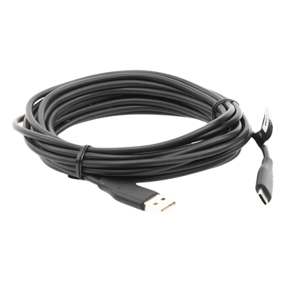 JABRA - Cable USB 2.0 / 5 m (16.4 ft) / USB-A y USB-C / Alta Velocidad / Compatible USB 3.x