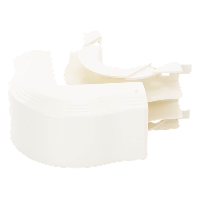 PANDUIT - Accesorio de Canaleta / Esquinero Exterior / PVC Rígido / UL94V-0 / Rango Térmico 0 a 50°C / Instalación en Pared, Techo o Piso