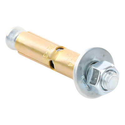 LINKEDPRO BY EPCOM - Kit de 4 Piezas de Taquete Tipo Barrenancla con Tornillo de 3/8" X 3" con Taquete de 1/2".