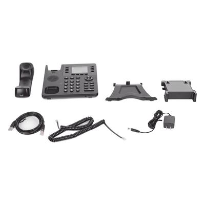 GRANDSTREAM - Teléfono IP Empresarial / 8 Líneas SIP / 4 Cuentas Simultáneas / Gigabit Dual / Bluetooth / PoE / Pantalla LCD 2.8 pulgadas