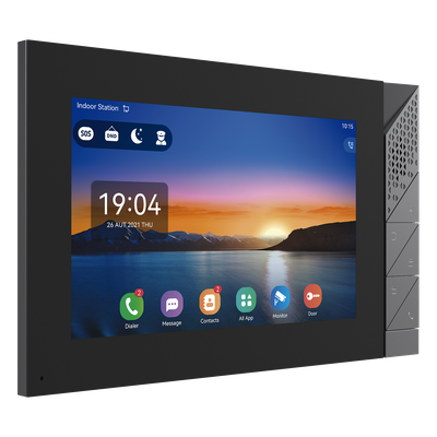 FANVIL - Monitor IP/SIP / Pantalla Táctil 7" / Android 9.0 / Wi-Fi Dual Band / Bluetooth 5.0 / PoE / 8 Entradas de Alarma