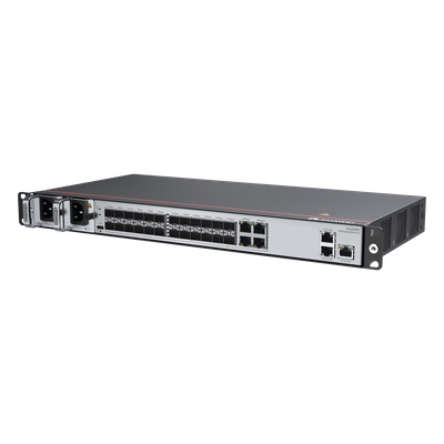 HUAWEI - Router Empresarial / 16x SFP+ 10G / 8x SFP 1G / 4x GE / 1U / 220mm / 344 Gbps
