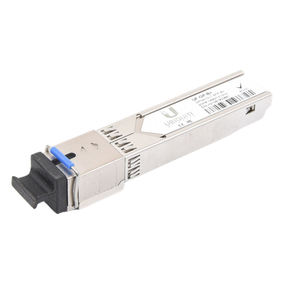 UBIQUITI - Módulo SFP GPON B+ / 2.5 Gbps Downstream / 1.25 Gbps Upstream / 20 km (65,616 ft) / 128 ONU / SC/UPC Monomodo