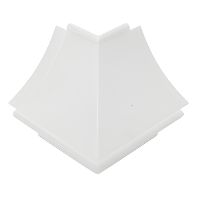 THORSMAN - Kit de Canaleta 90° / División Integrada / PVC Rígido y ABS / Cinta Adhesiva Incluida / -20°C a +75°C / 3,344 mm²