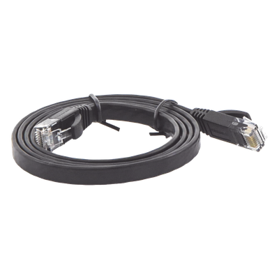 UGREEN - Cable de Red Ethernet Plano / Cat6 / 1m (3.28 ft) / 1000 Mbps / 600 MHz / Conectores RJ45 Chapados en Oro
