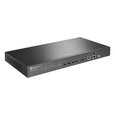 TP-LINK - OLT GPON / 4 Puertos PON 2.5G / 512 ONUs / Uplink SFP+ 10G / Uplink RJ45 1G / Redundancia AC-DC / Gestión en la Nube