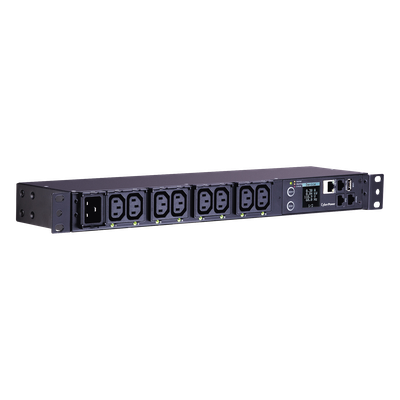 CYBERPOWER - PDU Switchable y Monitoreable por Toma / Entrada 200-240 Vca NEMA L6-20P / 8 Salidas C13 / Horizontal 19in / 2UR / 6.6ft
