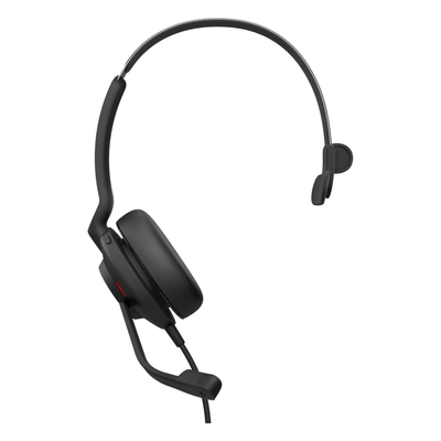 JABRA - Auricular Mono UC / Aislamiento de Ruido Viscoelástico / Busylight Integrado / Dual Micrófonos con Reducción Ambiental / Certificación Microsoft / Optimizado Trabajo Remoto