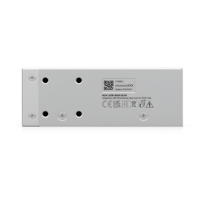 UBIQUITI - Switch WAN Capa 2 / 3 Puertos RJ45 10 GbE / 1 Puerto RJ45 1 GbE / Alimentación CA Redundante / Rack 1U / 20 Gbps