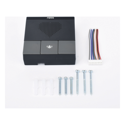 FANVIL - Mini Intercomunicador IP / Wi-Fi 2.4/5 GHz / 2 Líneas SIP / Audio HD / IP54 / PoE 802.3af / 1 Relé E/S