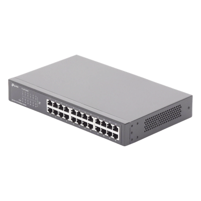 TP-LINK - Switch no administrable / 24 puertos 10/100 Mbps / 35.7 Mpps / Escritorio o rack