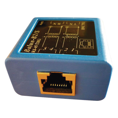 EPCOM - Balun E1 / Adaptador BNC 75Ω a RJ45 120Ω / 2048 kbps / ITU G.703 / Sin alimentación