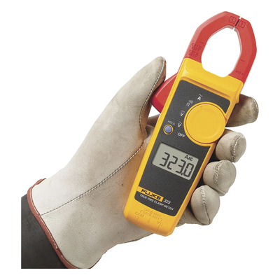 FLUKE - Pinza Amperimétrica True RMS / Corriente CA 400 A / Tensión CA/CC 600 V / CAT IV 300 V / CAT III 600 V / Resistencia 4 kΩ