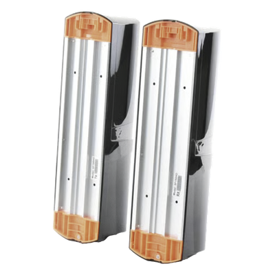 SFIRE - Detector Fotoeléctrico Perimetral / 4 Rayos Infrarrojos / Alcance 150 m (492.1 ft) / IP65 / Tiempo de Respuesta 12-250 ms / Alimentación 12-24 Vcc