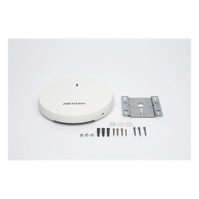 HIKVISION - Punto de Acceso Wi-Fi 6 / 1800 Mbps / 100 Conexiones Simultáneas / PoE / Montaje Techo o Pared / Interior