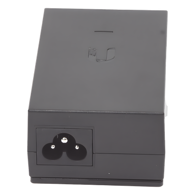 UBIQUITI - Adaptador PoE / 48 VDC / 0.5 A / Fast Ethernet 10/100 Mbps / 2 Pares / 0 a 40°C
