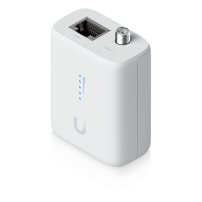 UBIQUITI - Puente IoT Wi-Fi / Wi-Fi 4 2.4 GHz / 2×2 MIMO / Puerto RJ45 10/100 Mbps / Alimentación USB-C o DC 9–30 V / Montaje Pared o Riel DIN