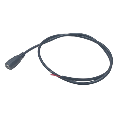 EPCOM POWERLINE - Cable de Alimentación DC / Conector Hembra 5.5 mm x 2.1 mm / Puntas Libres / 60 cm (23.6 Pulgadas) / 22 AWG / 12 VCC