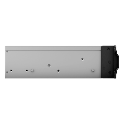 SYNOLOGY - Servidor NAS Rack / 8 Bahías SATA / Expansión a 12 Bahías / CPU AMD Ryzen V1500B / 4 GB DDR4 ECC / 10/25GbE PCIe / Fuente Redundante / Chasis 2U