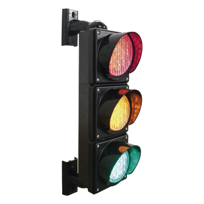 ACCESSPRO - Semáforo LED / Tricolor Rojo-Verde-Amarillo / 100 mm / 110 VCA / IP65 / 100,000 h