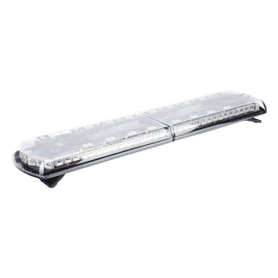 ECCO - Barra de Luces LED / 130 LEDs / Dual Color Frontal Rojo/Azul/Blanco / Trasero Rojo/Azul/Ámbar / 48" (121.9 cm) / 48 Patrones de Destello / -30 a 50 °C