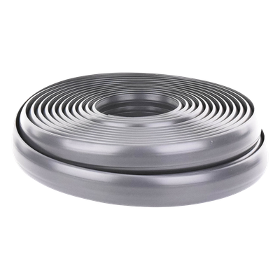 THORSMAN - Canaleta flexible para piso / PVC autoextinguible / 25 m / 305 mm² / -20°C a +80°C / 100 kg carga / 82 ft